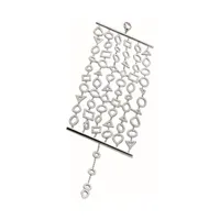 Bracelet en or blanc et diamants blancs