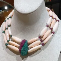 Collier Goutte Coraux