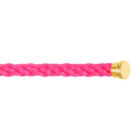 Câble 1 tour Fred Force 10 Grand modèle en Corderie Rose fluo