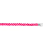 Câble 1 tour Fred Force 10 Moyen modèle en Corderie Rose fluo