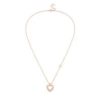 Collier Pretty Woman Moyen modèle or rose et diamants