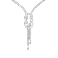 Collier Chance Infinie Or blanc et diamants