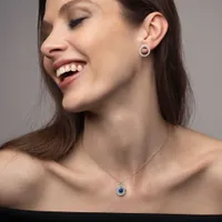 Collier SATURN Lapis Lazuli S
