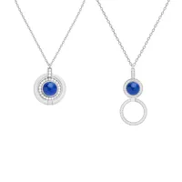 Collier SATURN Lapis Lazuli S
