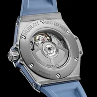 Montre Hublot Big Bang One Click Steel Coal Blue Diamonds