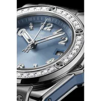 Montre Hublot Big Bang One Click Steel Coal Blue Diamonds