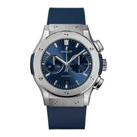 Montre Hublot Classic Fusion Chronograph Titanium Blue