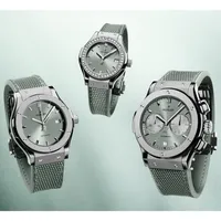 Montre Hublot Classic Fusion Chronograph Titanium Sage Green