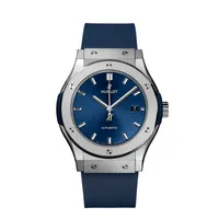 Montre Hublot Classic Fusion Titanium Blue