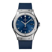 Montre Hublot Classic Fusion Titanium Blue