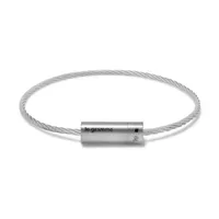 Bracelet le gramme Câble en argent brossé 9g