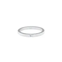 Bague le gramme Ruban en argent poli, 3 grammes