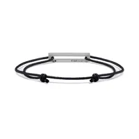 Bracelet cordon Le Gramme laqué jaune le 1,7g