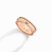 Bague Marli New York LIFE, or rose, diamants