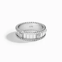 Bague Marli New York LIFE, or blanc, diamants