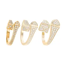 Bague Marli New Yorks Cleo en Or jaune avec Diamant