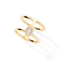 Bague GLAM'AZONE 2 Rangs