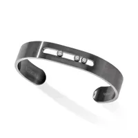 Bracelet Bangle MOVE Titanium Graphite Taille M (16,5 - 17,5 cm)