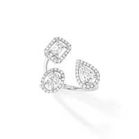Bague MY TWIN Trilogy 0,50 Certificats GIA n°2201054862, 2193047827, 2306095623