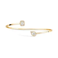 Bracelet Jonc MY TWIN Mémoire de Forme 0,15ct Taille S (14,5 - 15,5 cm)