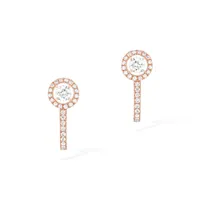 Boucles d'Oreilles Créoles JOY Brillants 2x0,10ct