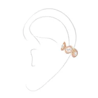 Mono Boucle d'oreille Messika Diamant Clip Milieu en Or Rose My Twin