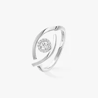 Bague Messika Diamant en Or Blanc Lucky Eye