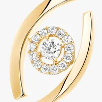 Bague Messika Diamant en Or Jaune Lucky Eye