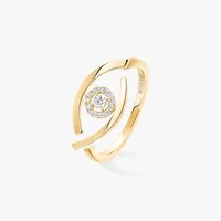 Bague Messika Diamant en Or Jaune Lucky Eye