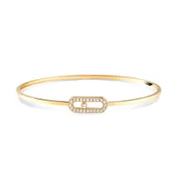 Bracelet Messika Jonc Diamant en Or Jaune Move Uno