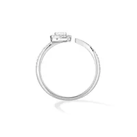Bague JOY Coeur 0,15ct Pavée