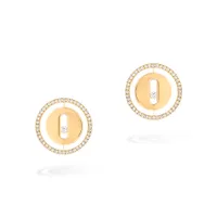 Boucles d'oreilles Messika Diamant en Or Jaune Lucky Move