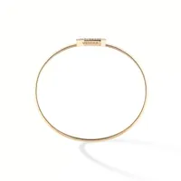 Bracelet Jonc Diamant Messika en Or Jaune Move Uno