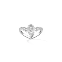 Bague Messika Fiery, or blanc et diamants 0,10ct