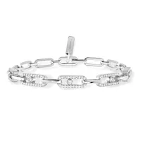 Bracelet Messika Diamant en Or Blanc Move Uno