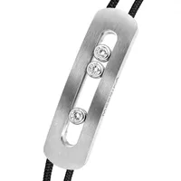Bracelet Cordon Messika Move Titanium Naturel XL