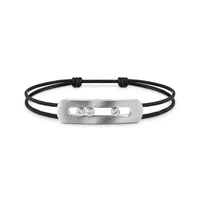 Bracelet Cordon Messika Move Titanium Naturel XL