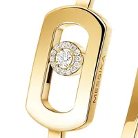Bracelet Jonc Messika So Move en Or Jaune avec Diamant