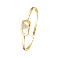 Bracelet Jonc Messika So Move en Or Jaune avec Diamant