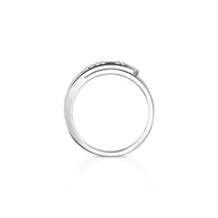 Bague Messika Move Noa Ciselé en Or Blanc