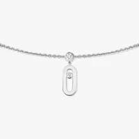 Collier Messika choker pampille Move Uno