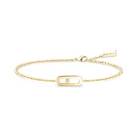 Bracelet Messika Move Uno, or jaune, diamant