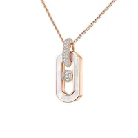 Collier SO MOVE Nacre Blanche