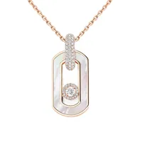 Collier SO MOVE Nacre Blanche
