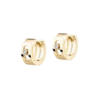 Boucles d'oreilles créoles Messika Move Noa