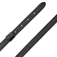 Bracelet Messika My Move cuir noir