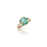 Bague Pasquale Bruni Petit Joli, Or Rose, Agate Verte, Diamants