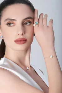 Collier Pasquale Bruni Petit Joli, Or Rose, Pierres, Diamants