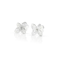 Boucles d'oreilles Pasquale Bruni Petit Garden, Or Blanc, Diamants