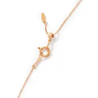 Bracelet Persée Danaé 2 Diamants Ligne en Or Rose
